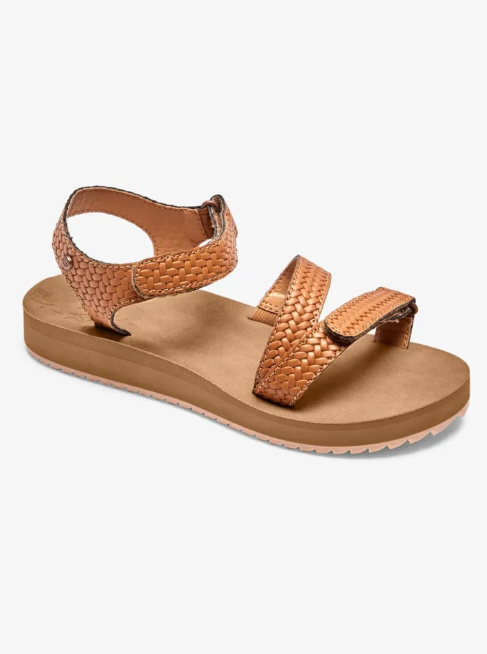 Sandals Women Roxy Anela Sandals Browntan