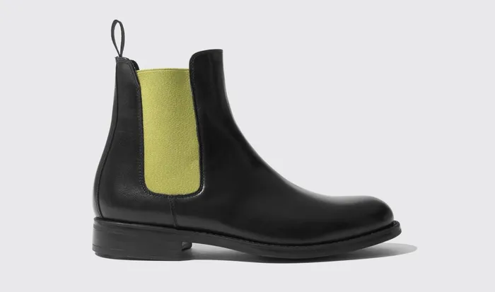 Scarosso Chelsea Boots Women Claudia Green Edit Green 8211 Calf