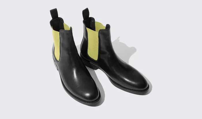 Scarosso Chelsea Boots Women Claudia Green Edit Green 8211 Calf