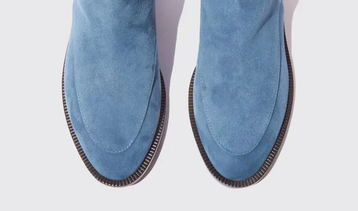 Scarosso Jodhpur Boots Women Kelly Blue Suede Blue 8211 Suede