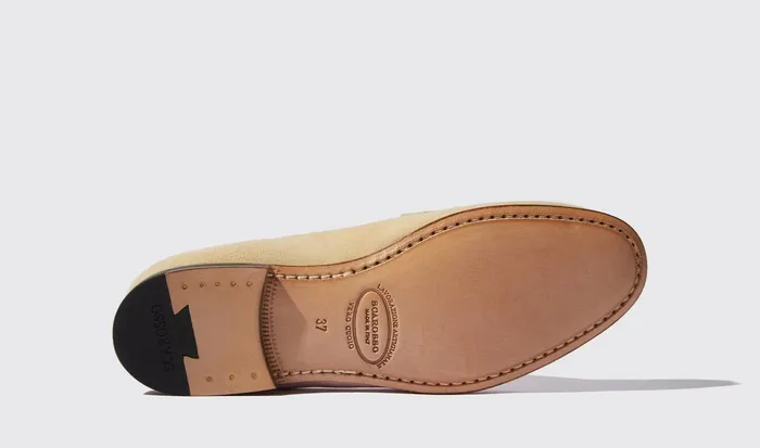 Scarosso Loafers Women Valeria Beige Scamosciata Beige 8211 Suede