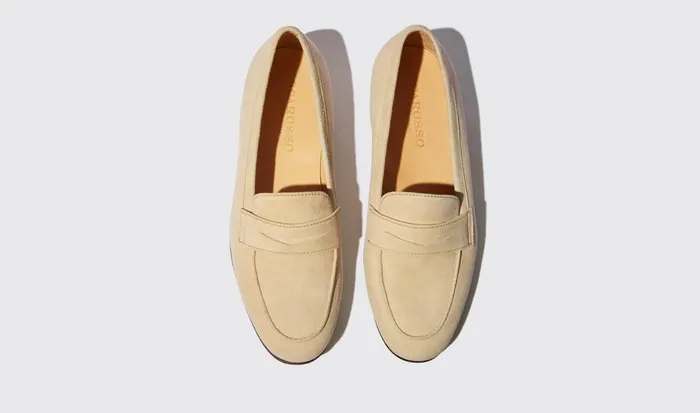 Scarosso Loafers Women Valeria Beige Scamosciata Beige 8211 Suede
