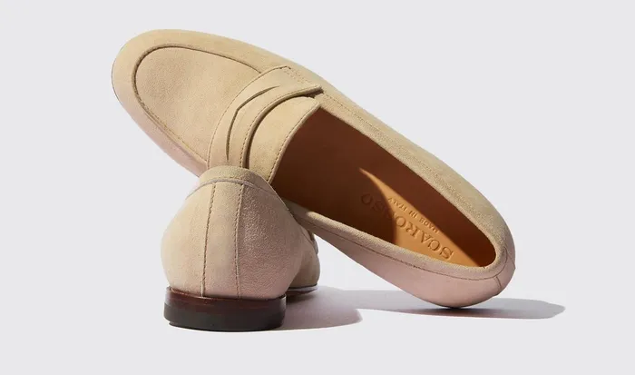 Scarosso Loafers Women Valeria Beige Scamosciata Beige 8211 Suede
