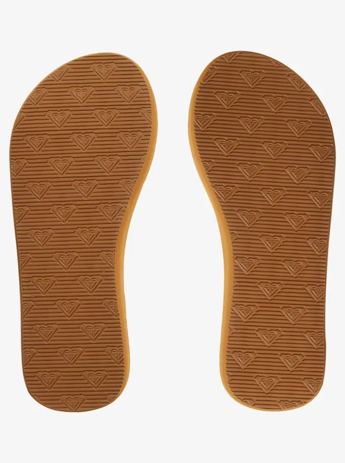 Shoes and Sandals Women Roxy Girl039s 416 Costas FlipFlops Raspberry