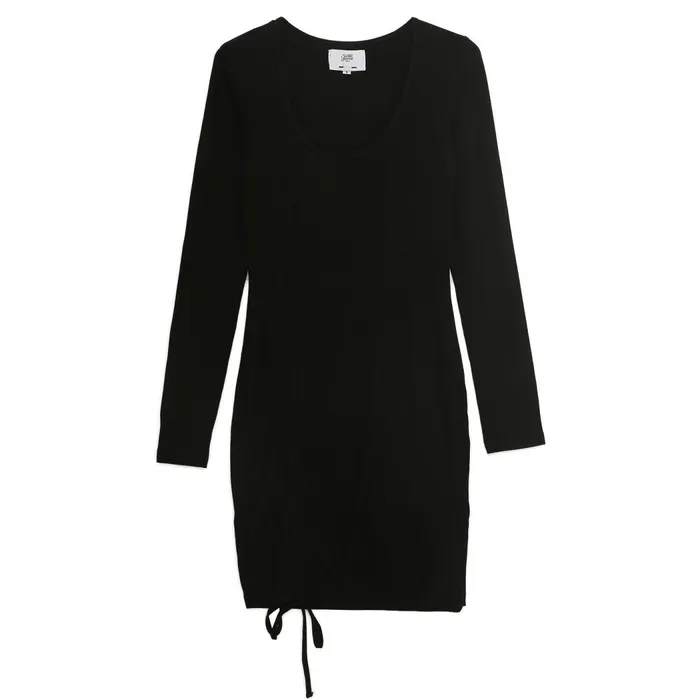 Sixth June Paris Dresses and Jumpsuits Pleated Neck Sexy Dress Black 8211 Women Sixth June Paris Dresses and Jumpsuits Pleated Neck Sexy Dress Black 8211 Women