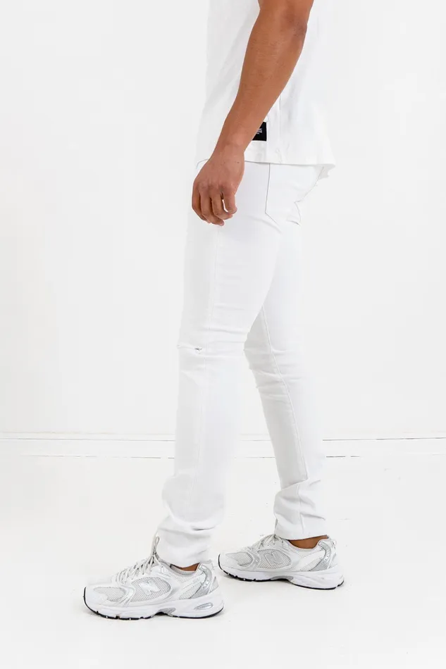 Sixth June Paris Jeans Trousers Denim White 8211 Men Sixth June Paris Jeans Trousers Denim White 8211 Men