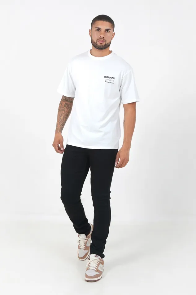 Sixth June Paris Jeans Trousers Jean Basic Plain M2213hde Black 8211 Men Sixth June Paris Jeans Trousers Jean Basic Plain M2213hde Black 8211 Men