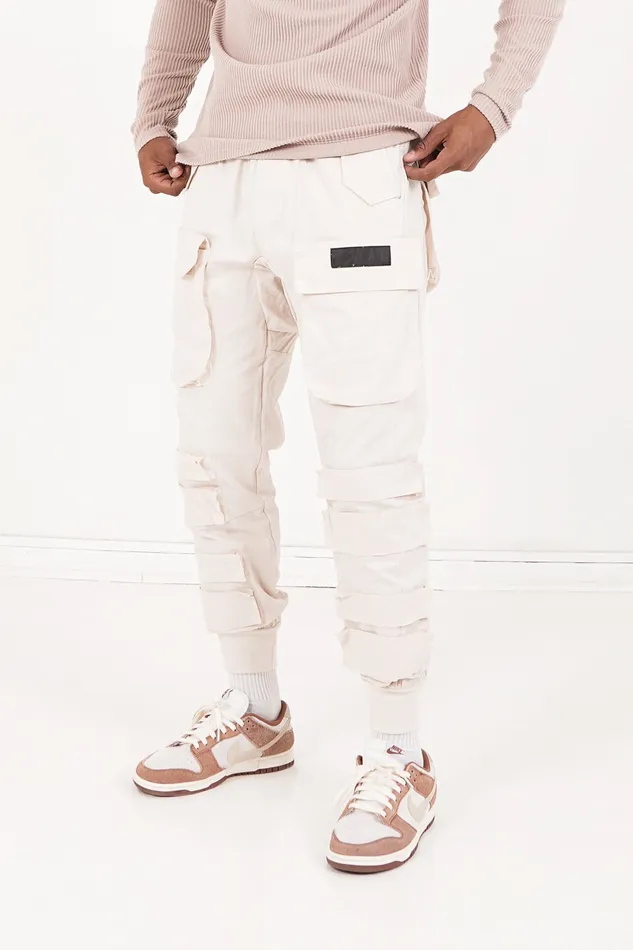 Sixth June Paris Jeans Trousers Large Tactical Cargo Pants Beige 8211 Men Sixth June Paris Jeans Trousers Large Tactical Cargo Pants Beige 8211 Men