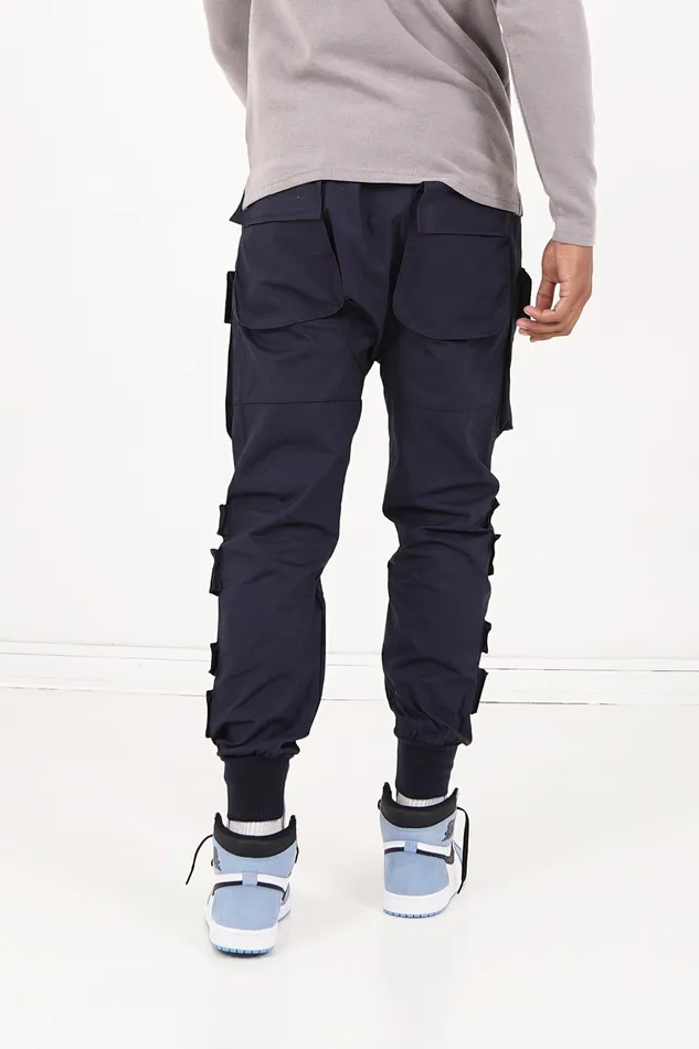 Sixth June Paris Jeans Trousers Large Tactical Cargo Pants Bleu Blue 8211 Men Sixth June Paris Jeans Trousers Large Tactical Cargo Pants Bleu Blue 8211 Men
