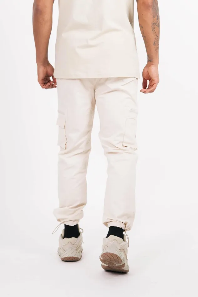 Sixth June Paris Jeans Trousers Pockets Zip Cargo Pants Beige 8211 Men Sixth June Paris Jeans Trousers Pockets Zip Cargo Pants Beige 8211 Men