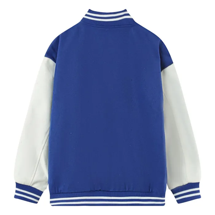 Sixth June Paris Outerwear Bicolored Teddy Jacket Blue 8211 Women