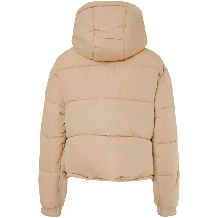 Sixth June Paris Outerwear Padded Cropped Down Jacket Beige 8211 Women Sixth June Paris Outerwear Padded Cropped Down Jacket Beige 8211 Women