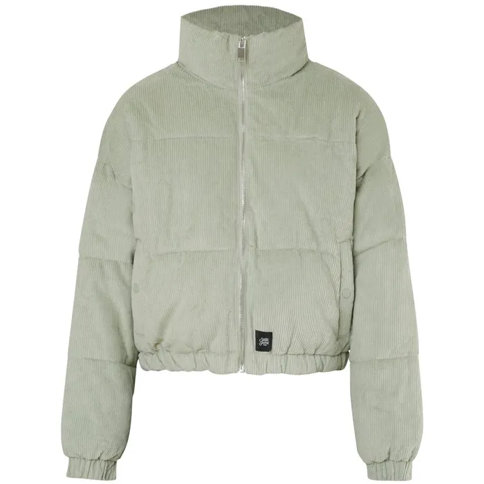 Sixth June Paris Outerwear Short Corduroy Puffer Green 8211 Women