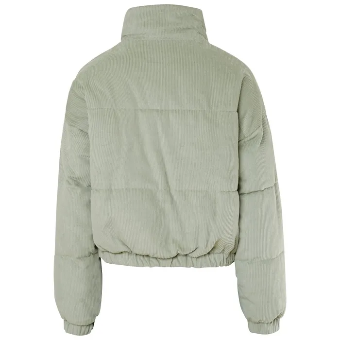 Sixth June Paris Outerwear Short Corduroy Puffer Green 8211 Women