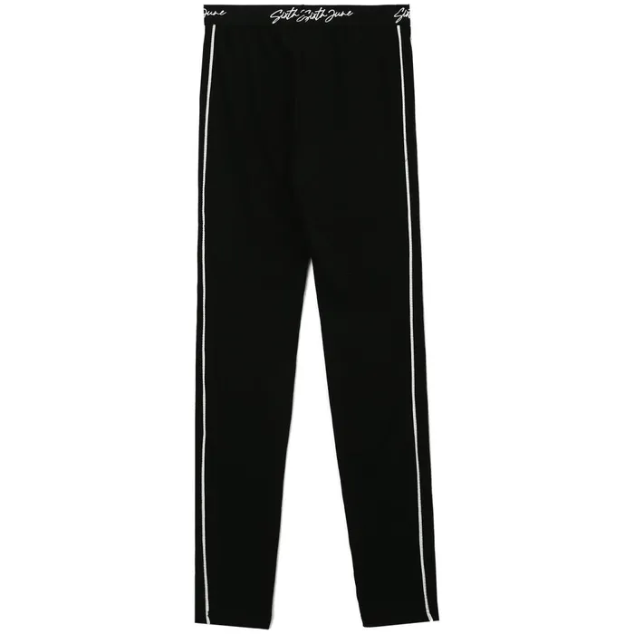 Sixth June Paris Pants Joggers Leggings Signature Ribbed Leggings Curve Black 8211 Women Sixth June Paris Pants Joggers Leggings Signature Ribbed Leggings Curve Black 8211 Women