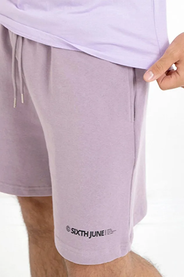 Sixth June Paris Shorts and Swimwear Logo Essential Shorts Light Purple 8211 Men Sixth June Paris Shorts and Swimwear Logo Essential Shorts Light Purple 8211 Men