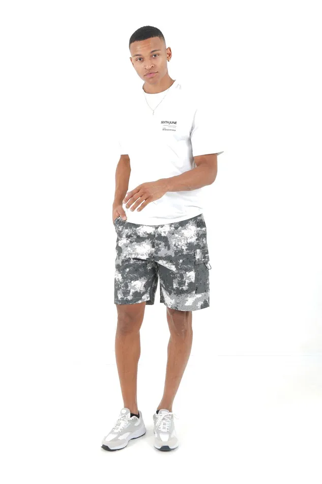 Sixth June Paris Shorts and Swimwear Mountain Cargo Shorts Grey 8211 Men Sixth June Paris Shorts and Swimwear Mountain Cargo Shorts Grey 8211 Men