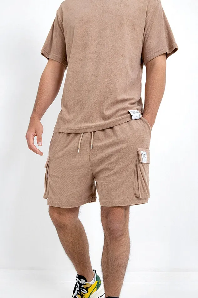 Sixth June Paris Shorts and Swimwear Sponge Tissue Shorts Beige 8211 Men Sixth June Paris Shorts and Swimwear Sponge Tissue Shorts Beige 8211 Men