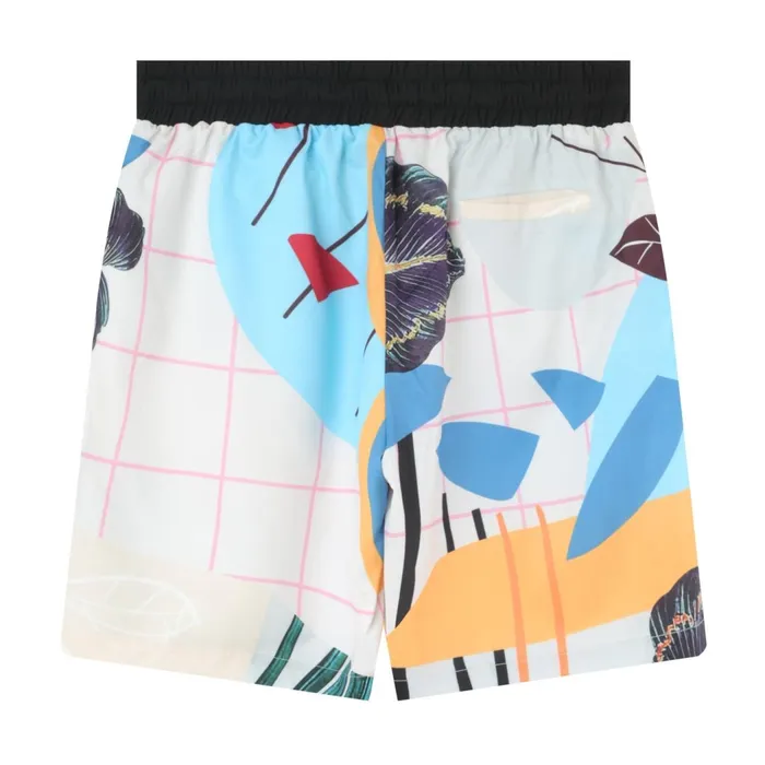 Sixth June Paris Shorts and Swimwear Tropical Fluid Shorts White Multi 8211 Men Sixth June Paris Shorts and Swimwear Tropical Fluid Shorts White Multi 8211 Men