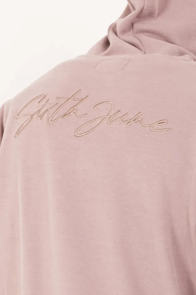 Sixth June Paris Sweats Knitwear Ribbed Drawstring Hoodie Taupe Beige 8211 Men Sixth June Paris Sweats Knitwear Ribbed Drawstring Hoodie Taupe Beige 8211 Men