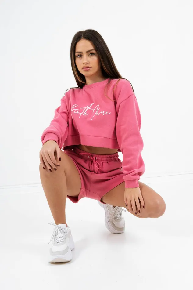 Sixth June Paris Sweats Knitwear Signature Soft Sweater Pink 8211 Women Sixth June Paris Sweats Knitwear Signature Soft Sweater Pink 8211 Women
