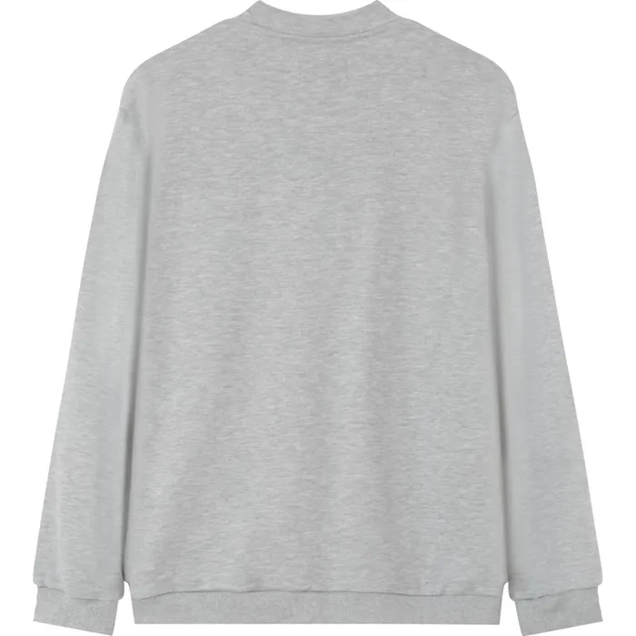 Sixth June Paris Sweats Knitwear Varsity Logo Patch Sweatshirt Grey 8211 Men Sixth June Paris Sweats Knitwear Varsity Logo Patch Sweatshirt Grey 8211 Men