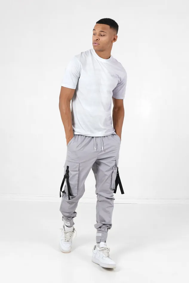 Sixth June Paris Tops Bicolored Embroidered Logo Tshirt Grey 8211 Men Sixth June Paris Tops Bicolored Embroidered Logo Tshirt Grey 8211 Men