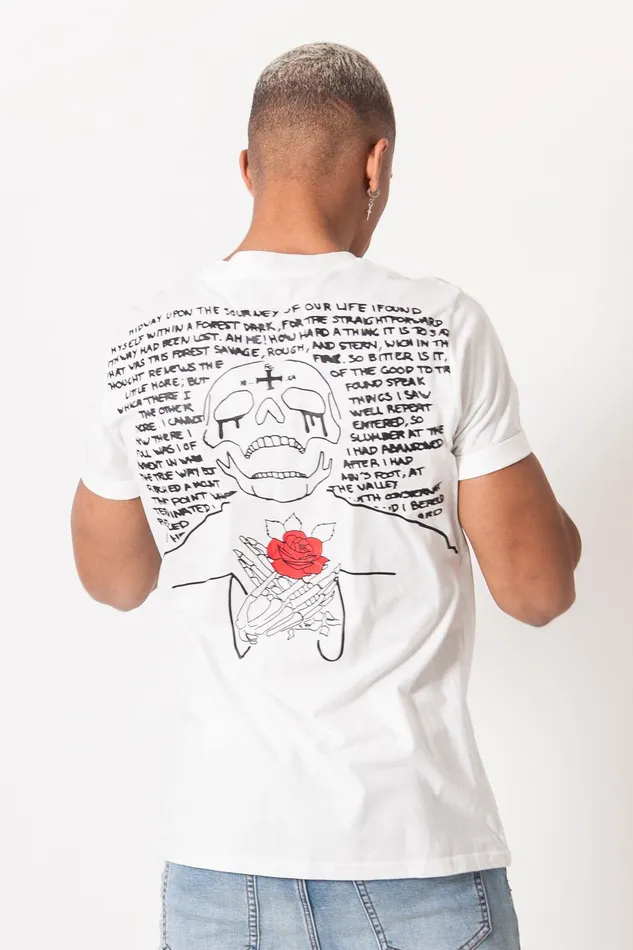 Sixth June Paris Tops Skull Print Tshirt White 8211 Men Sixth June Paris Tops Skull Print Tshirt White 8211 Men