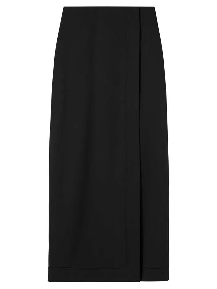 Skirts The UNDONE Women AEmery 8211 Joan Wrap Skirt in Black
