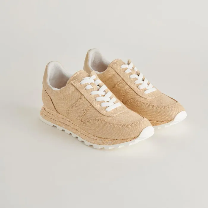 Sneakers Women Dolce Vita Ayita Sneakers Lt Natural Raffia