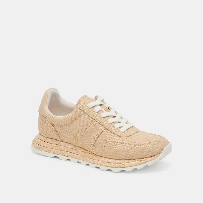 Sneakers Women Dolce Vita Ayita Sneakers Lt Natural Raffia