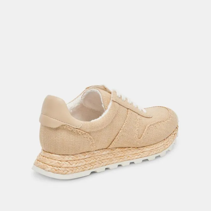 Sneakers Women Dolce Vita Ayita Sneakers Lt Natural Raffia