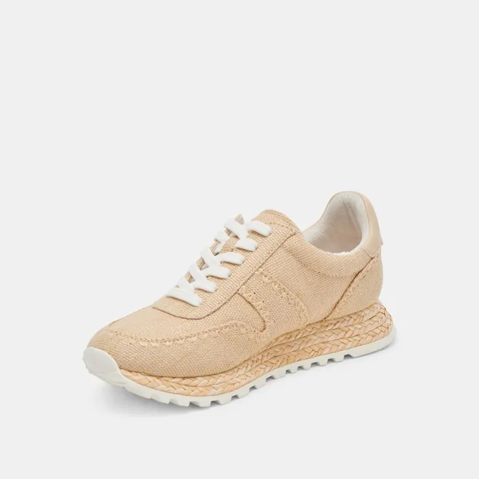 Sneakers Women Dolce Vita Ayita Sneakers Lt Natural Raffia