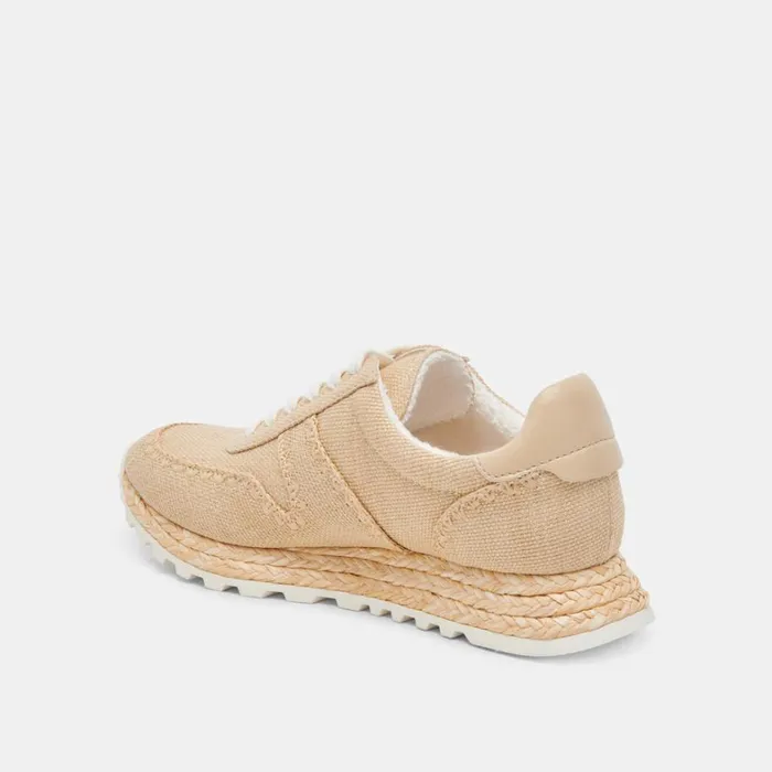 Sneakers Women Dolce Vita Ayita Sneakers Lt Natural Raffia