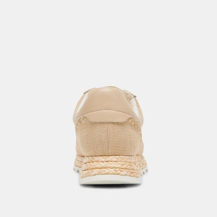 Sneakers Women Dolce Vita Ayita Sneakers Lt Natural Raffia