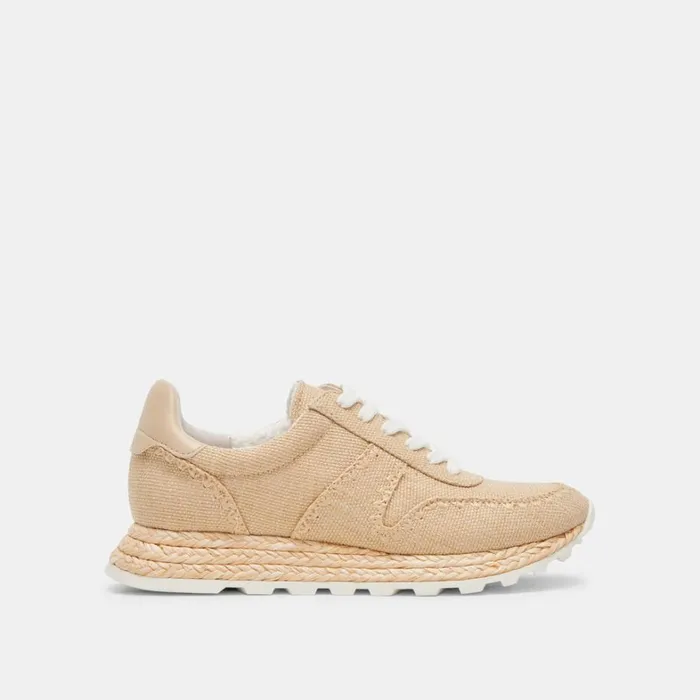 Sneakers Women Dolce Vita Ayita Sneakers Lt Natural Raffia