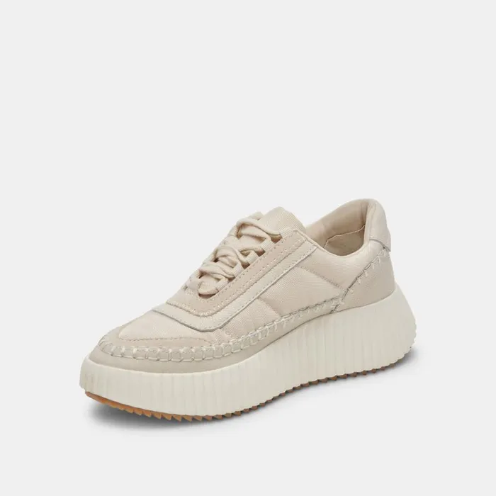 Sneakers Women Dolce Vita Dolen Nylon Sneakers Ivory Nylon