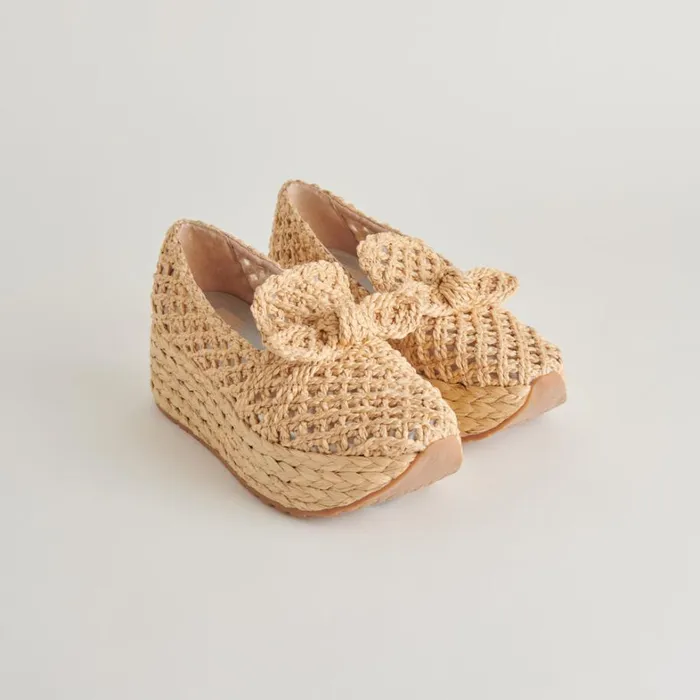 Sneakers Women Dolce Vita Jaka Sneakers Lt Natural Raffia