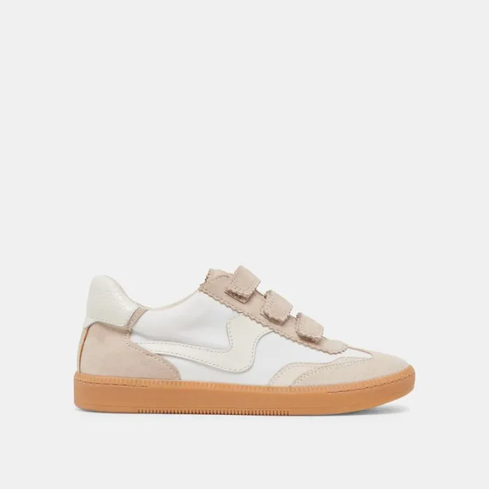 Sneakers Women Dolce Vita Notice Velcro Sneakers Ivory Multi Nylon