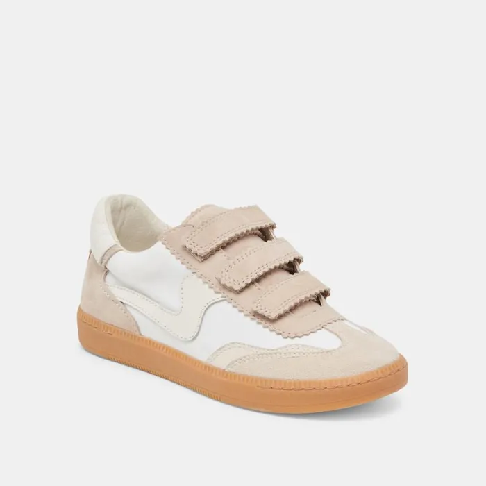 Sneakers Women Dolce Vita Notice Velcro Sneakers Ivory Multi Nylon