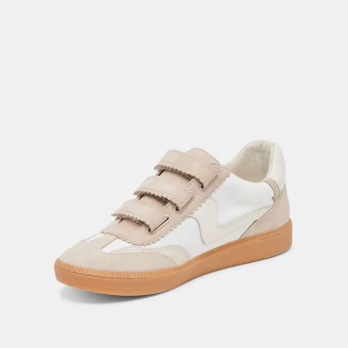 Sneakers Women Dolce Vita Notice Velcro Sneakers Ivory Multi Nylon
