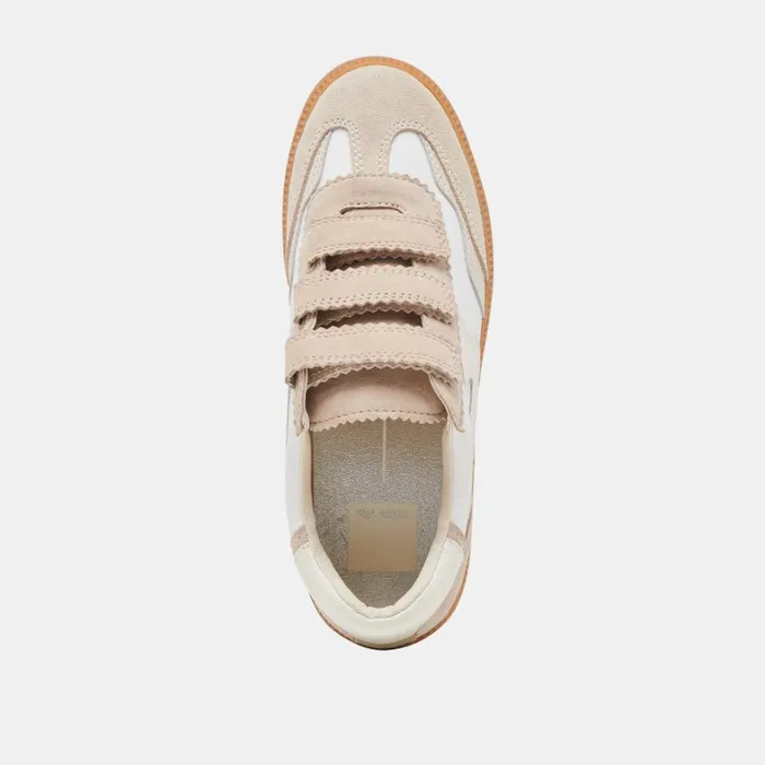Sneakers Women Dolce Vita Notice Velcro Sneakers Ivory Multi Nylon
