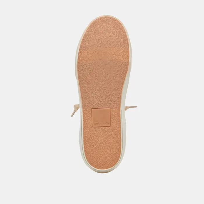 Sneakers Women Dolce Vita Zina Sneakers Tan Cream Raffia