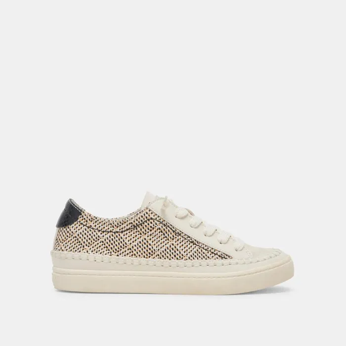 Sneakers Women Dolce Vita Zolen Sneakers Black Natural Raffia