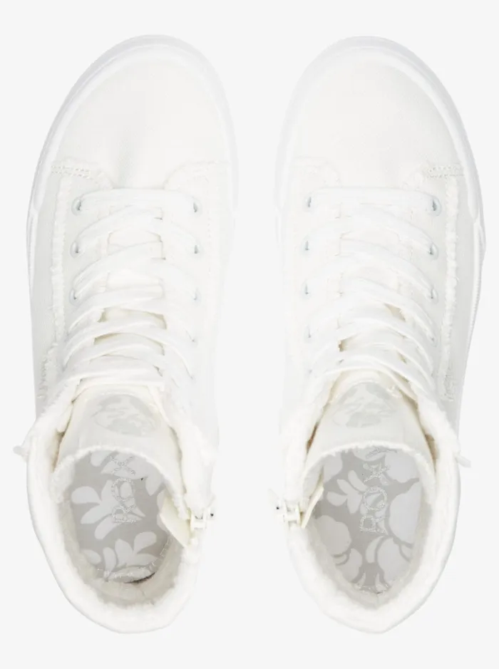 Sneakers Women Roxy Roxy Rae MidTop Shoes White