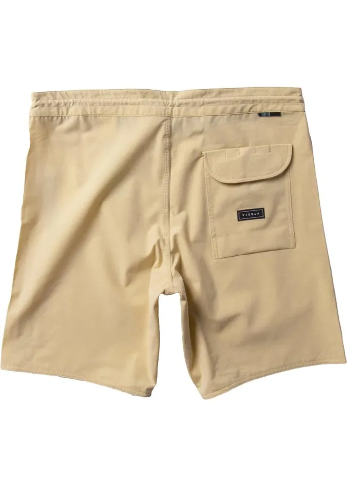 Solid Sets 185quot Boardshort Golden Hour Men Vissla Boardshorts