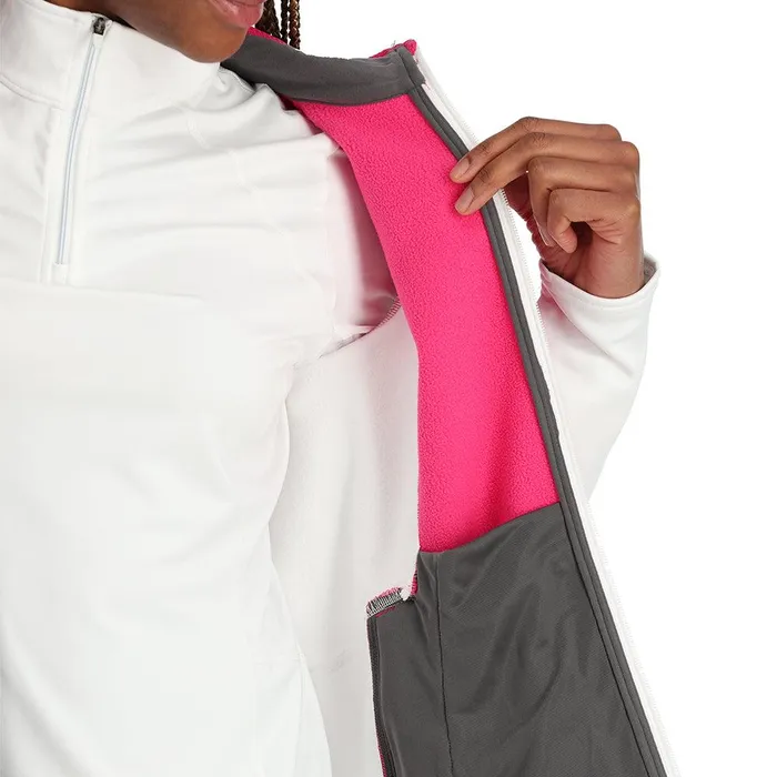 Spyder Jackets Bandita Full Zip Pink 8211 Women