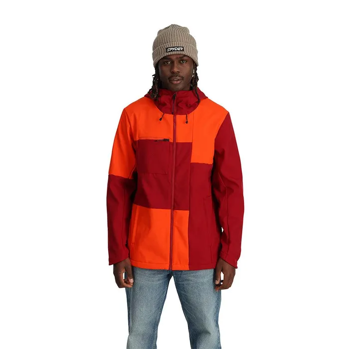 Spyder Jackets Nolan Twisted Orange 8211 Men