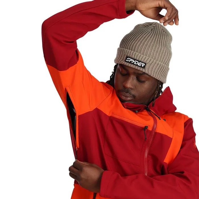 Spyder Jackets Nolan Twisted Orange 8211 Men