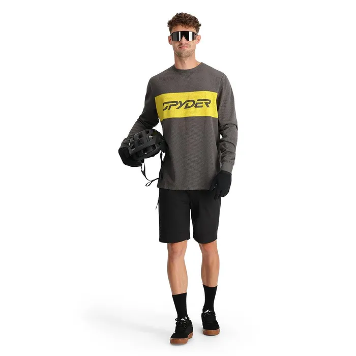 Spyder Tees and Tanks Olson Long Sleeve Jersey Polar 8211 Men